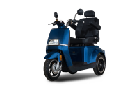 R5 Elektro-Dreiradroller 25 km/h -  blau, ohne Überdachung