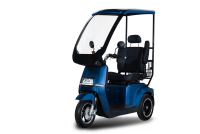 R5 Elektro-Dreiradroller 25 km/h - blau, mit extra...